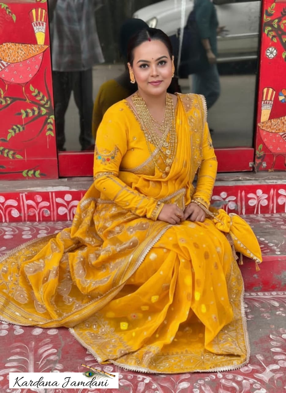 Blue Kardana Jamdani Sarees