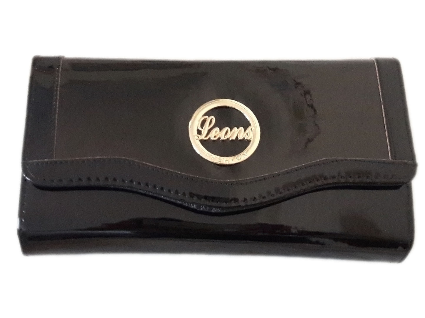 Black shining ladies Wallet - Dailybuyys
