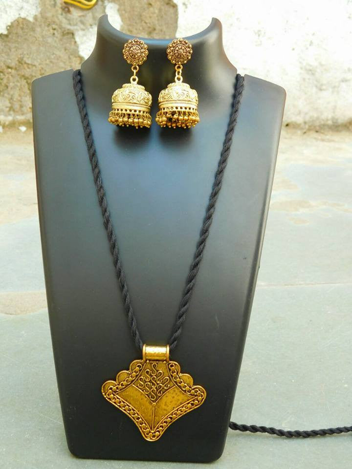 Gold finish necklace Jewellery Sets - Dailybuyys