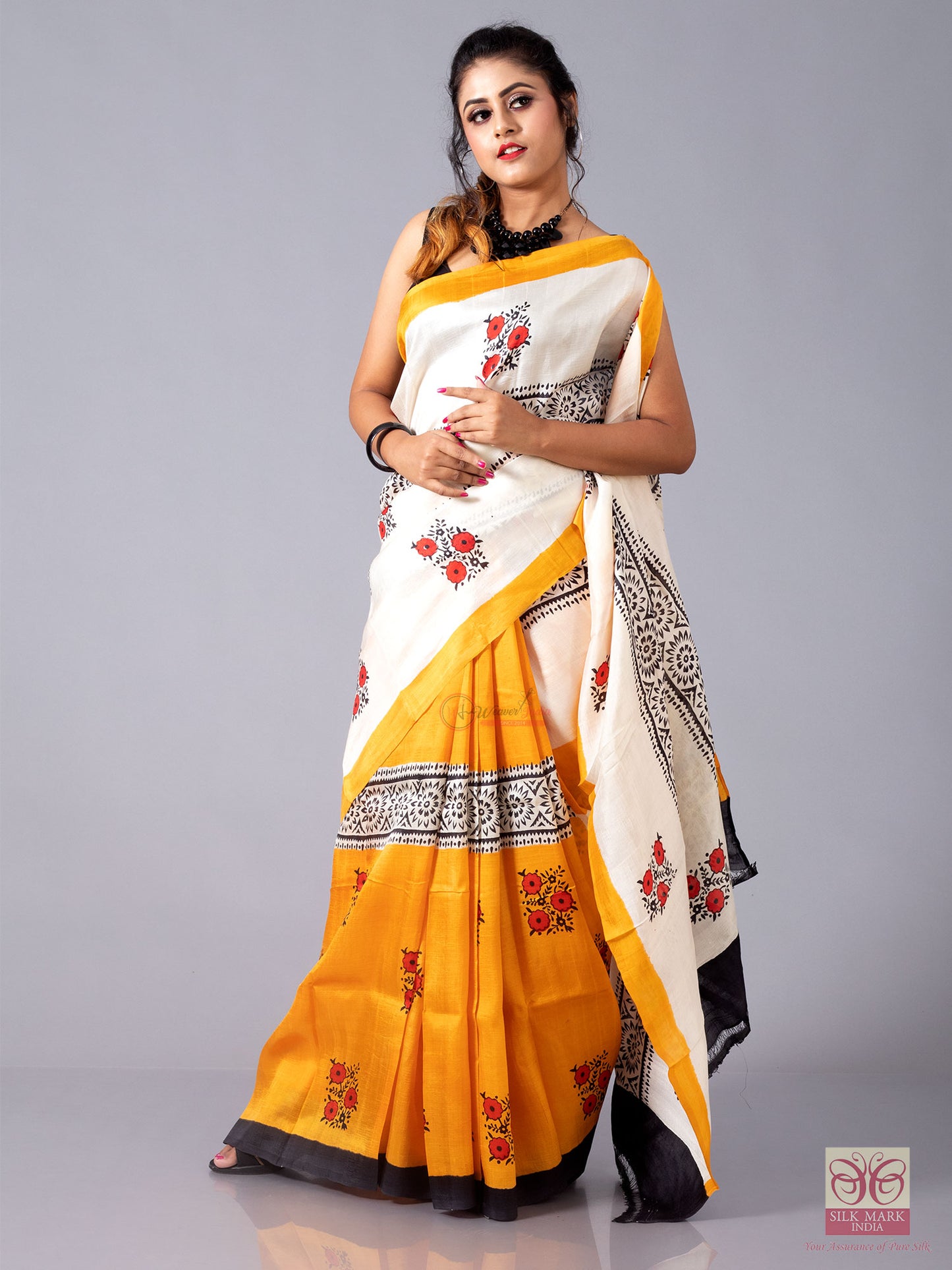 Silk Mark Certified Bishnupuri Silk Sarees (Add to Cart Get 15% Additional Discount Limited time Offer) - Dailybuyys
