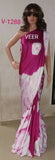 Shibori Silk Sarees  With Blouse Piece