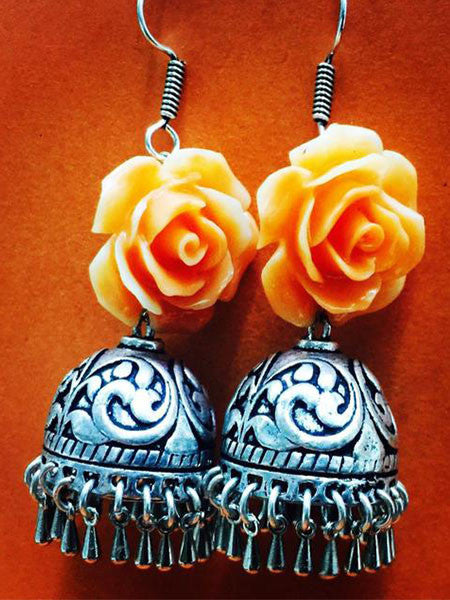 German Silver 10 Earrings - Dailybuyys