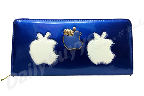 Apple blue ladies Wallet