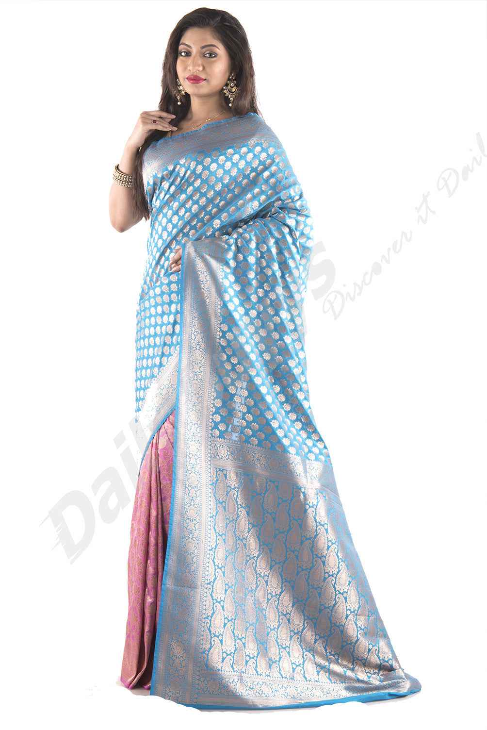 Blue Horizon Banarasi Silk Sarees