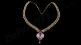 Red and pink stone Jewellery SetsStock Clearance