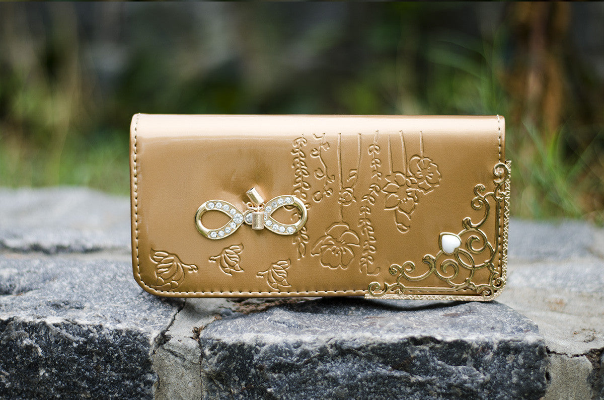 Brown Studded Clutches - Dailybuyys