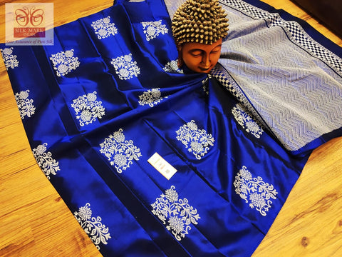 Blue Kanjivaram Silk Sarees