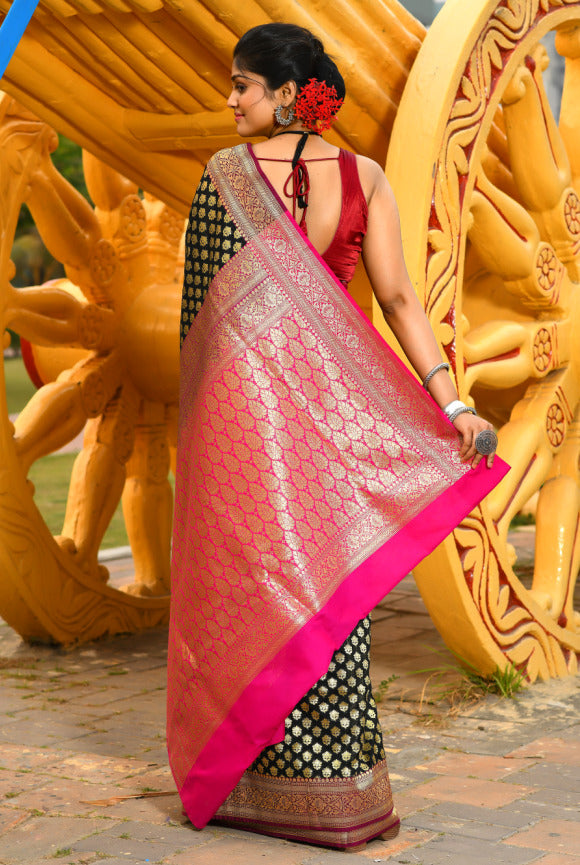 Designer Banarasi silk Sarees - Dailybuyys