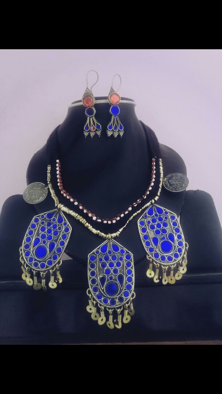 Blue Afgani Jewellery - Dailybuyys
