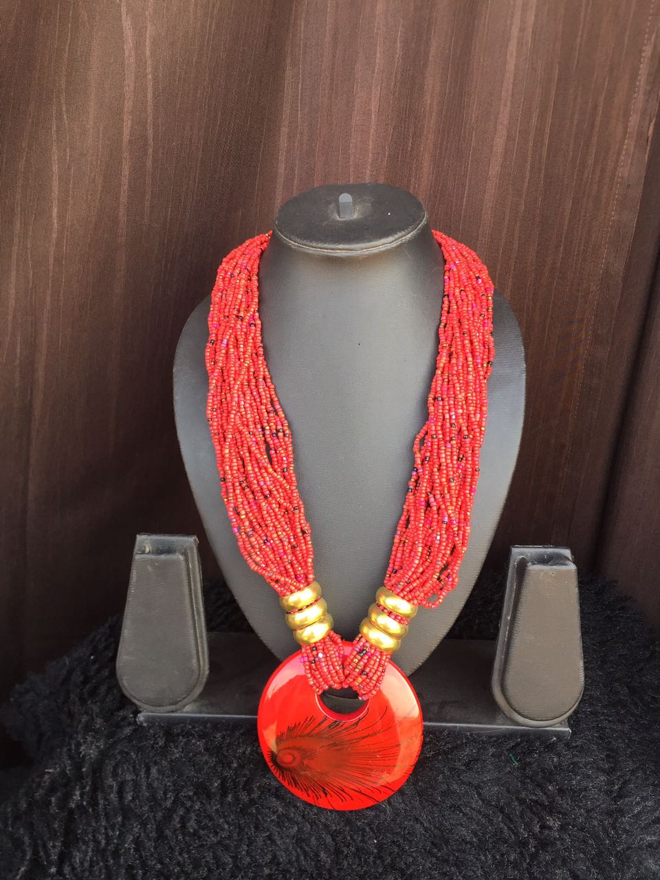 Design Glass Bead Necklace - Dailybuyys