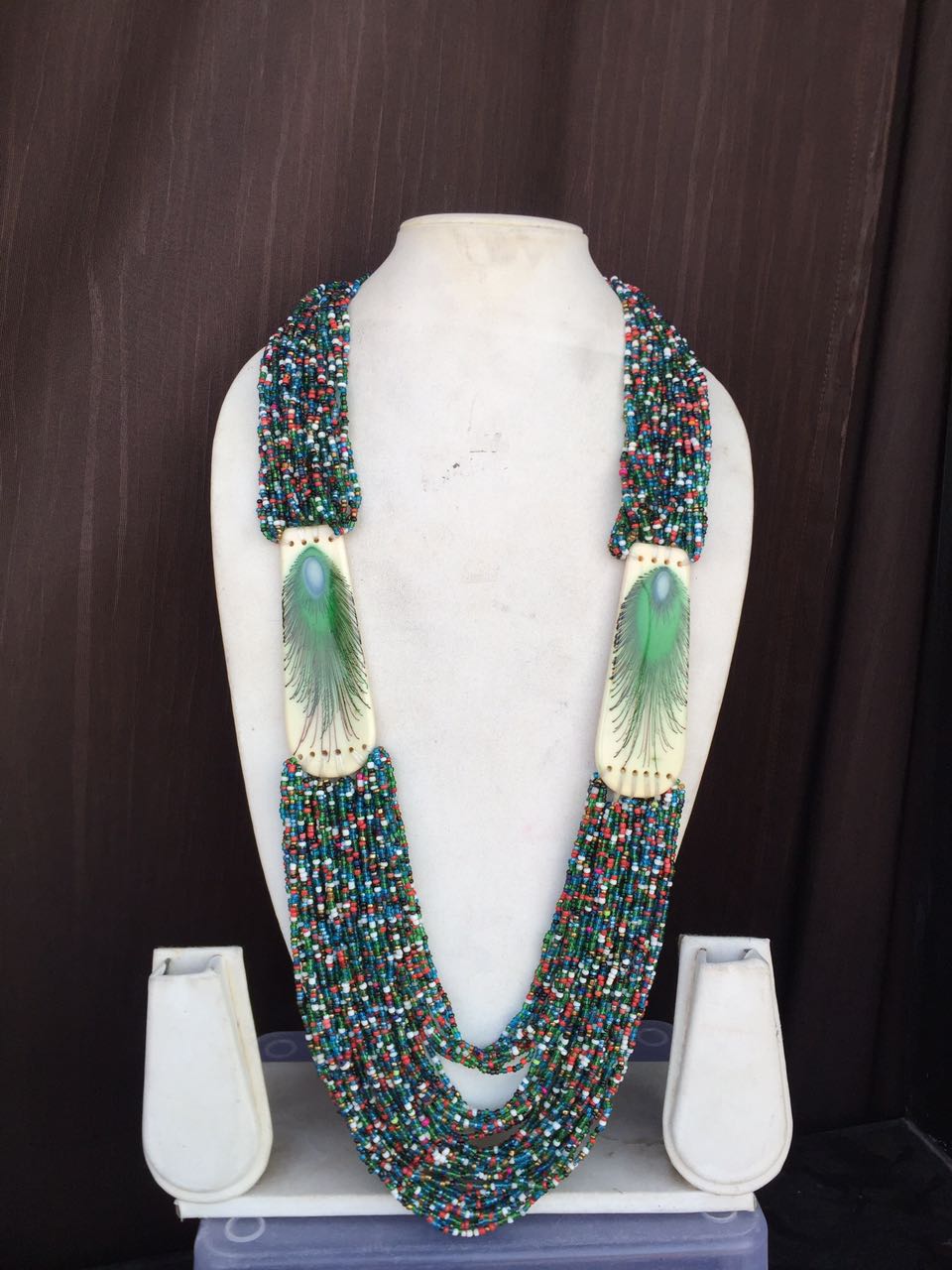 Design Glass Bead Necklace - Dailybuyys