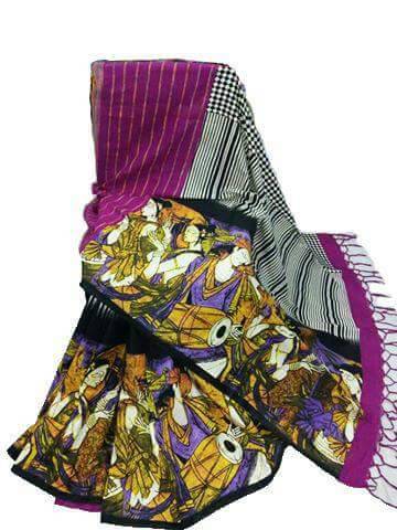 Purple Khesh Sarees - Dailybuyys