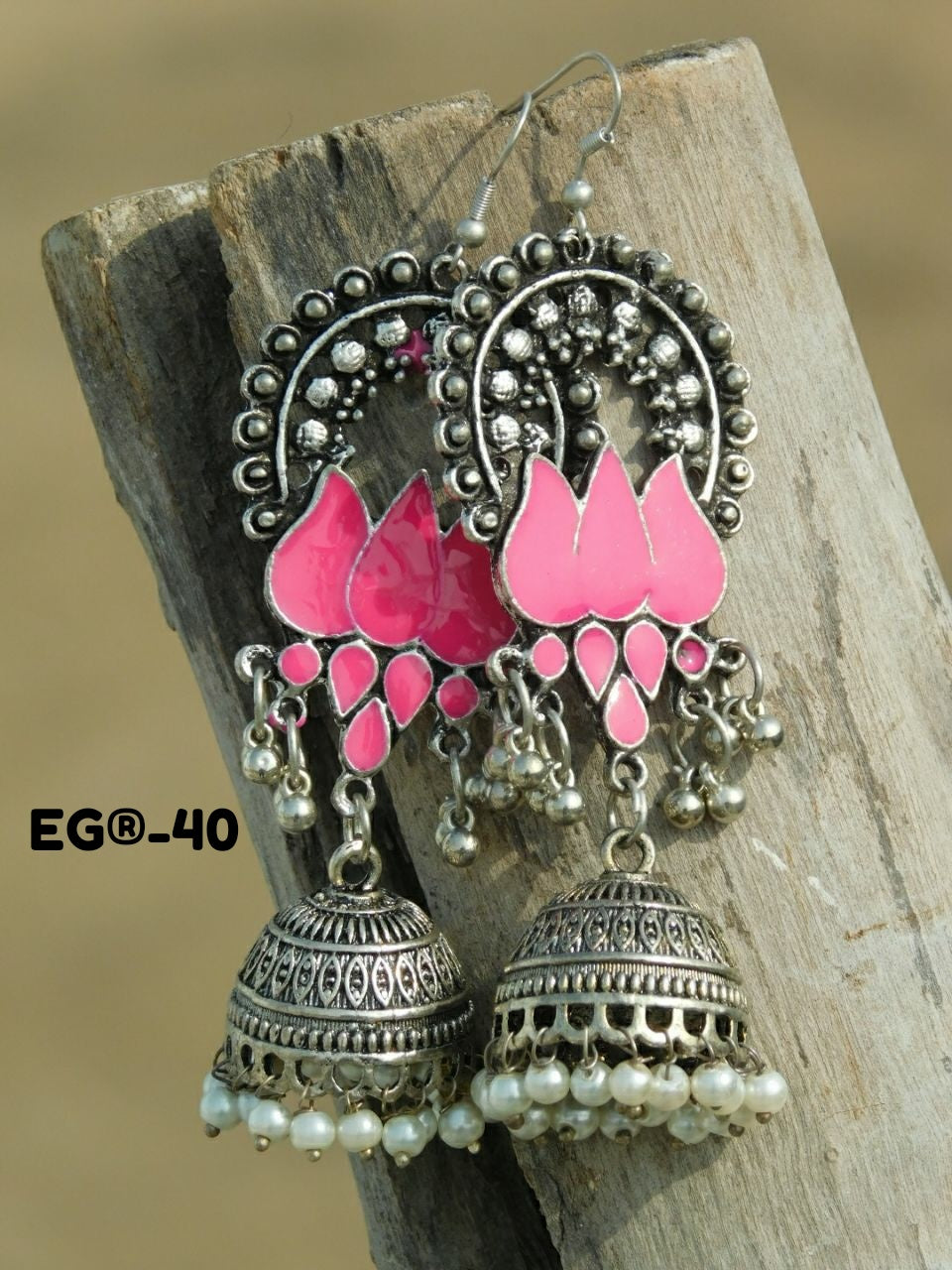 New Silver Designer Earrings - Dailybuyys