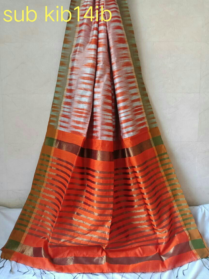Red Ikkat Sarees - Dailybuyys