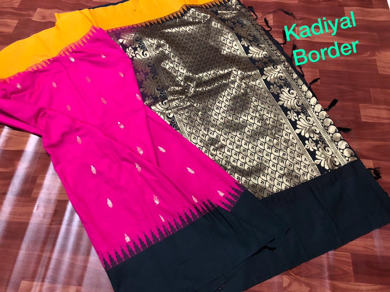 Purple Kanjivaram Silk Sarees - Dailybuyys