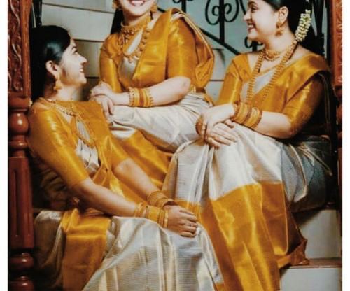 Yellow Beige Uppada Silk Sarees - Dailybuyys