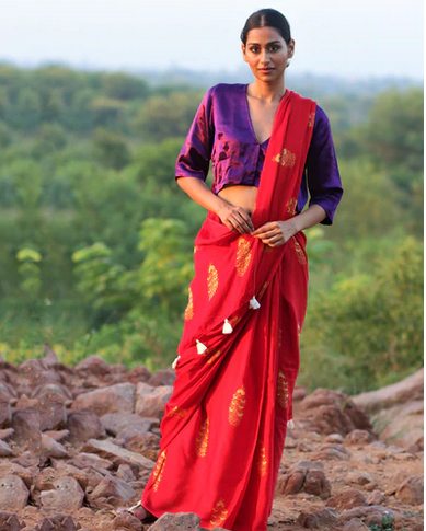 Silk Mark Certified Bishnupuri Silk Sarees (Add to Cart Get 15% Additional Discount Limited time Offer) - Dailybuyys