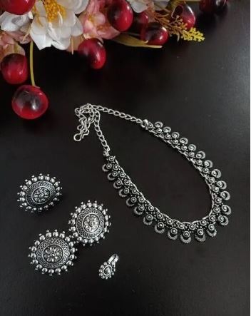 Oxidise Silver Jewellery - Dailybuyys