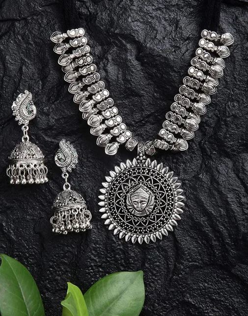 Oxidise Silver Jewellery - Dailybuyys