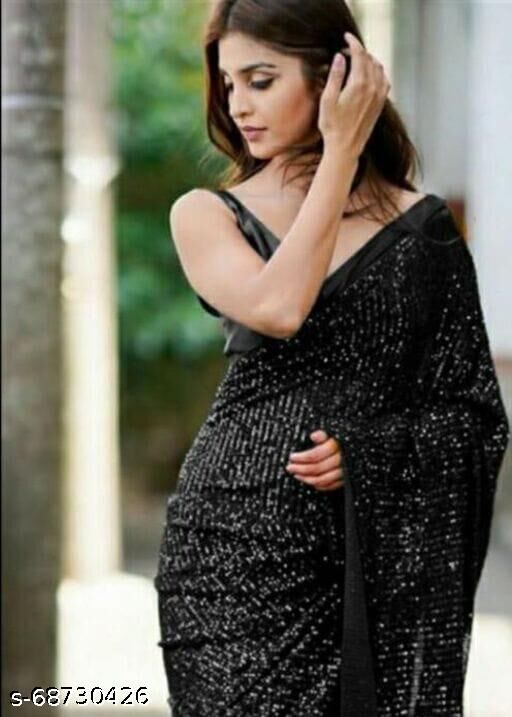 Beige Pure Digital Print Organza Sarees - Dailybuyys