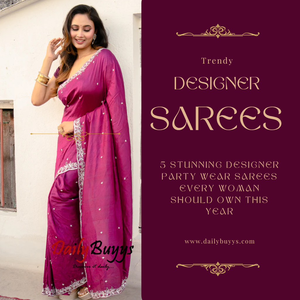 Designer sarees