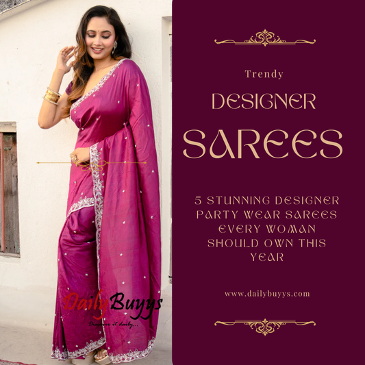 Designer sarees