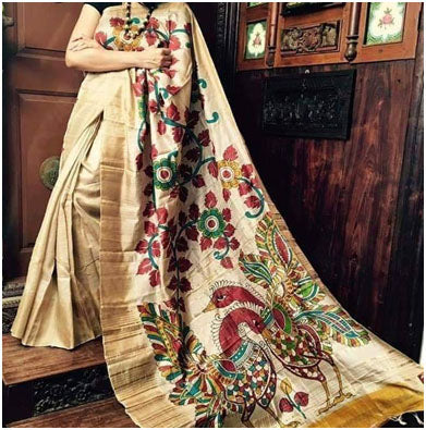 Hand Painted Sarees: A Sustainable Fashion Choice for Eco-Conscious Consumers