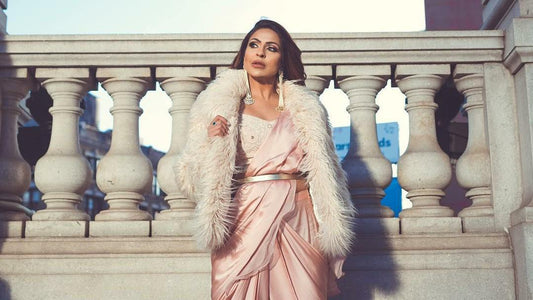 HOW TO STYLE YOUR SAREES IN WINTER - Dailybuyys