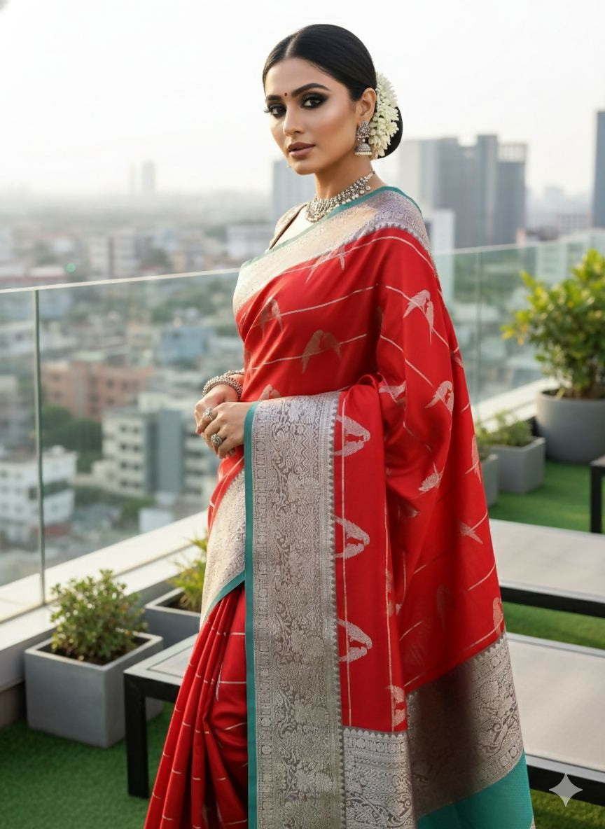 Handloom venkatagiri pattu sarees