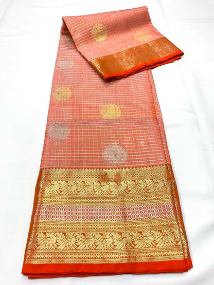 Handloom venkatagiri pattu sarees