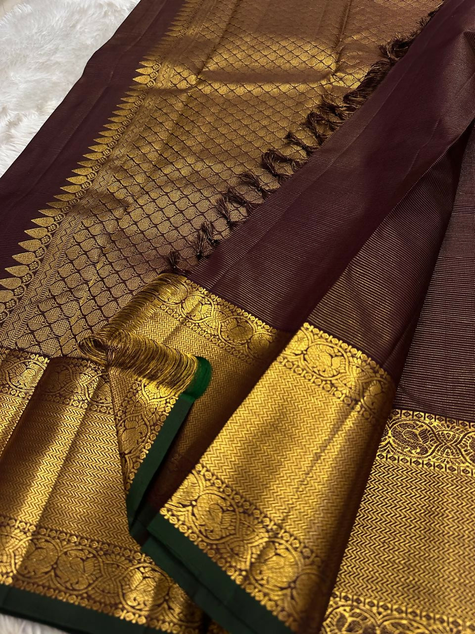 Handloom Kanchipuram Pattu sarees