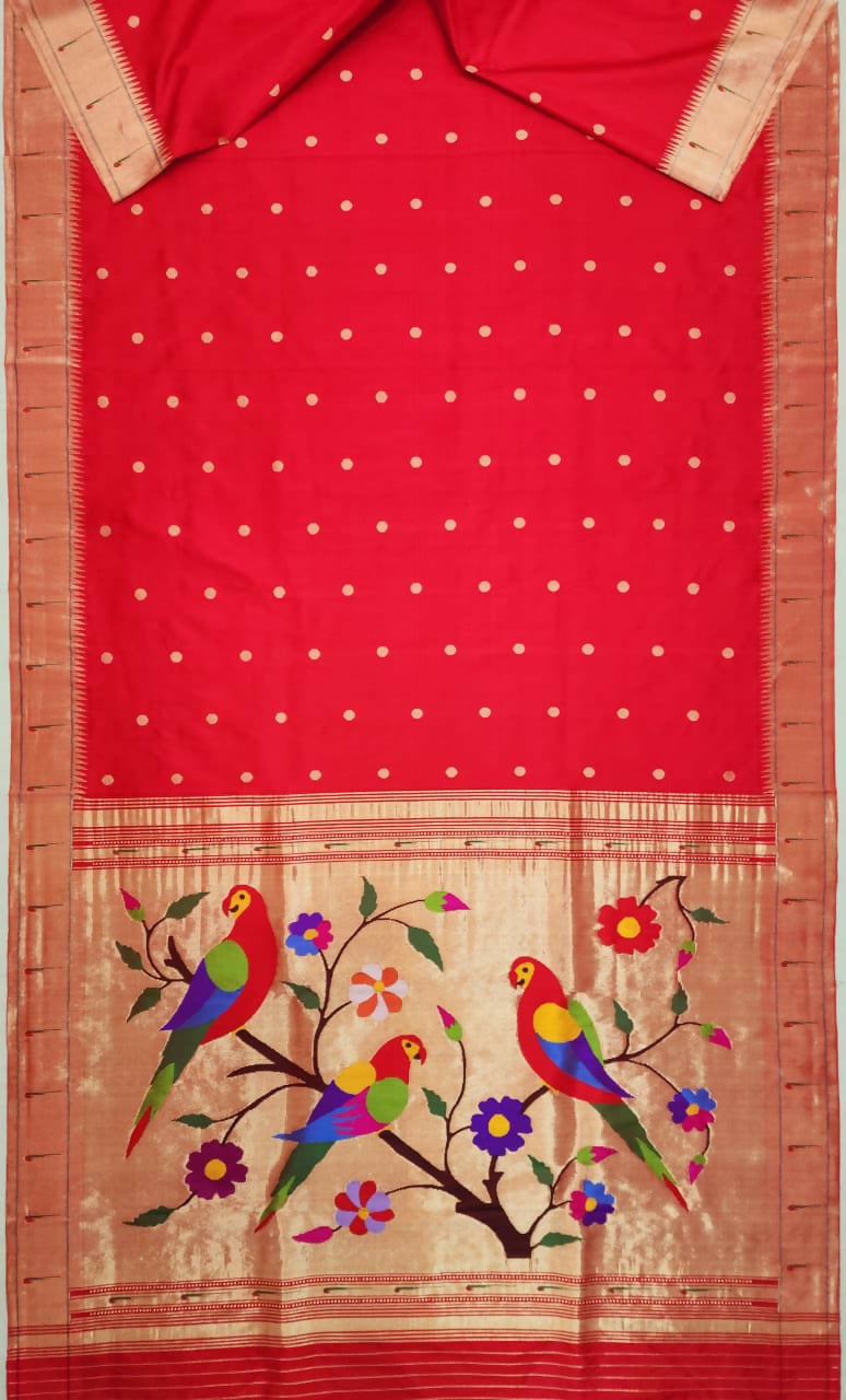 Handloom Paithani sarees