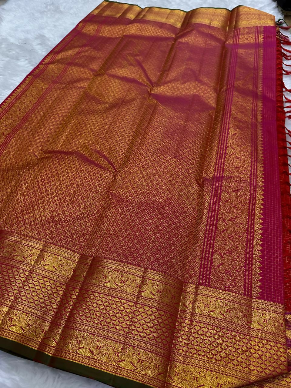 Handloom Kanchipuram Pattu sarees