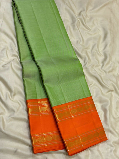 Pure Kanchipuram Handloom Bridal Silk Sarees 2 gram Zari vaira oosi With Silk Mark Certified 27500/-