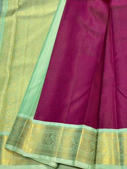 Pure Kanchipuram Handloom Bridal Silk Sarees 2 gram Zari vaira oosi With Silk Mark Certified 27500/-