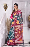 Designer Multicolor jamdani Saree