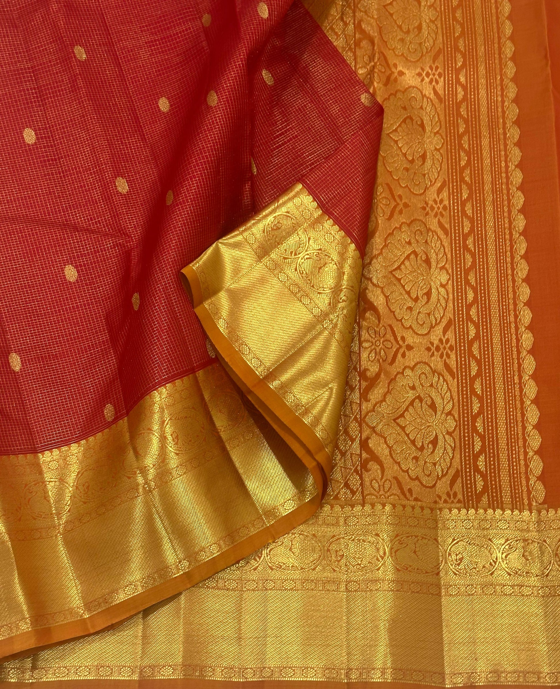 Pure Kanchipuram Handloom Bridal Silk Sarees 2 gram Zari With Silk Mark Certified 22000/- Vaira oosi