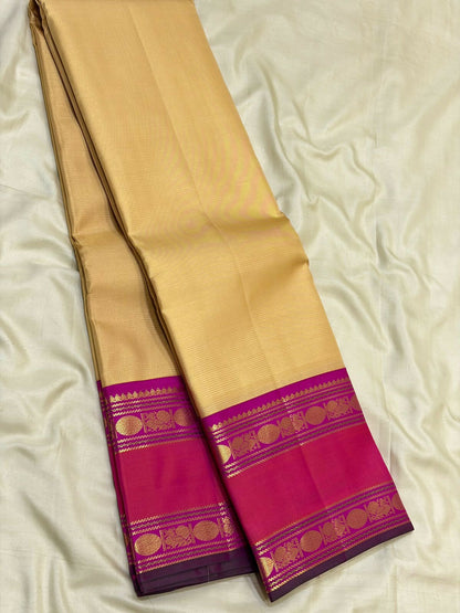 Pure Kanchipuram Handloom Bridal Silk Sarees 2 gram Zari vaira oosi With Silk Mark Certified 27500/-
