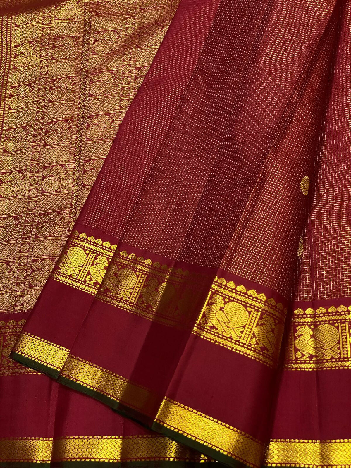 Handloom Kanchipuram Pattu sarees