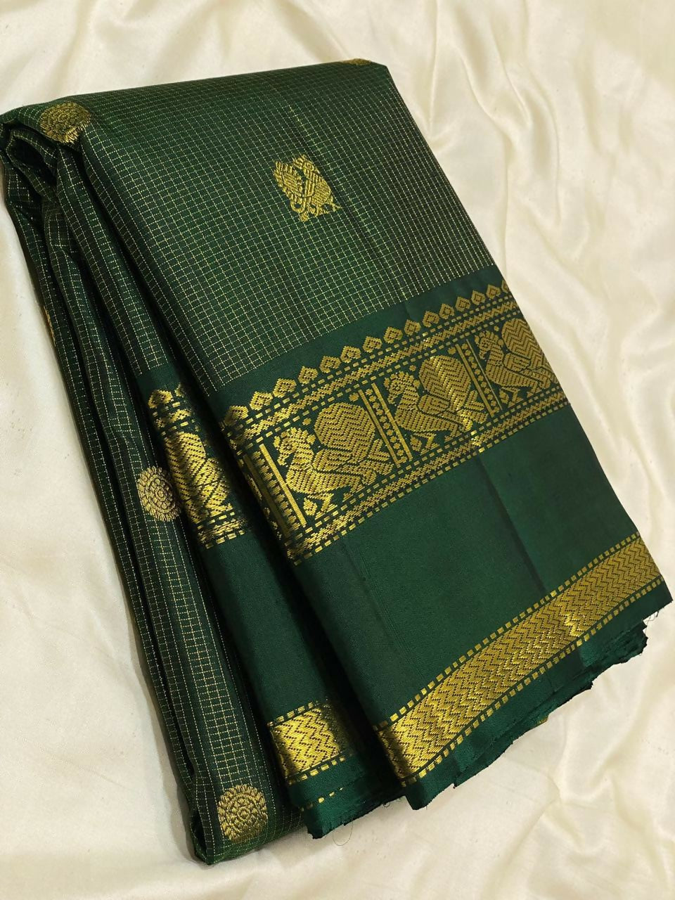 Handloom Kanchipuram Pattu sarees