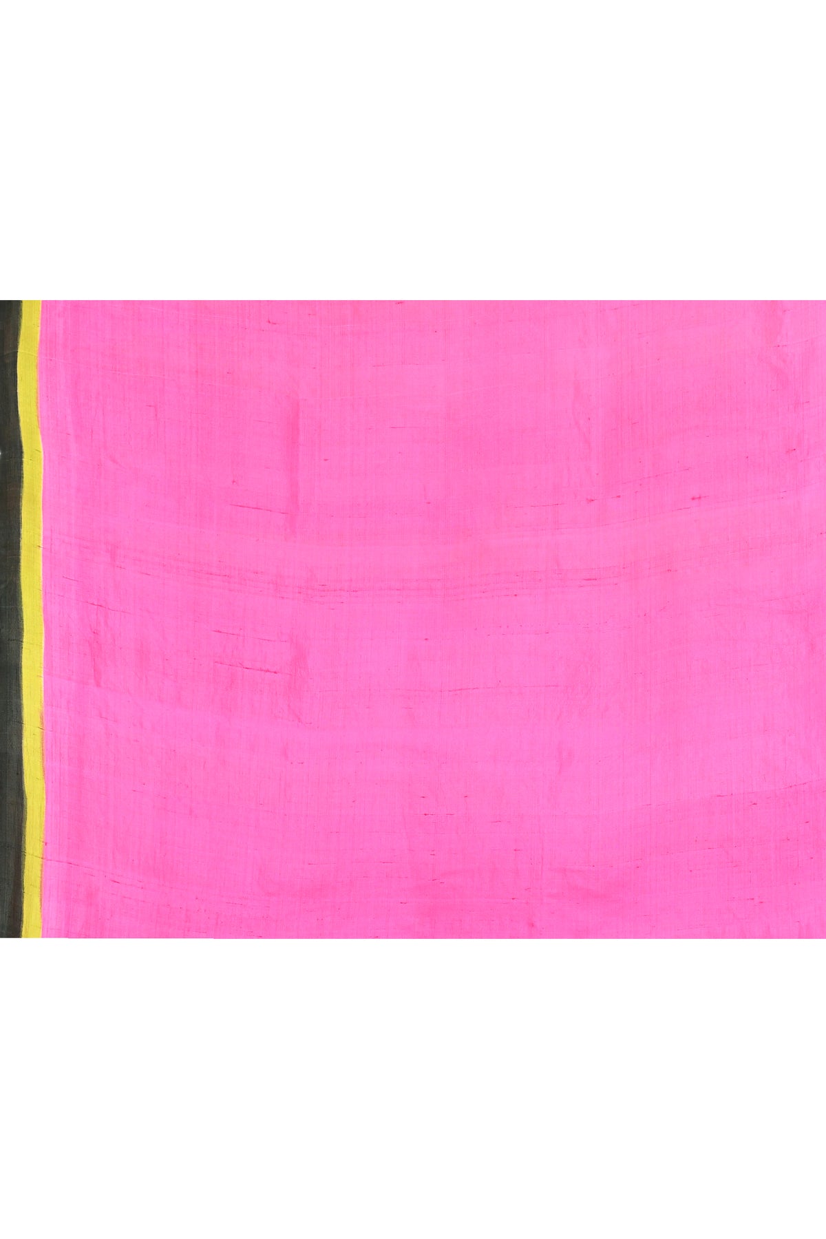 White Pink Floral Hand Painted Pure Silk Mark Certified Bishnupuri Silk Sarees