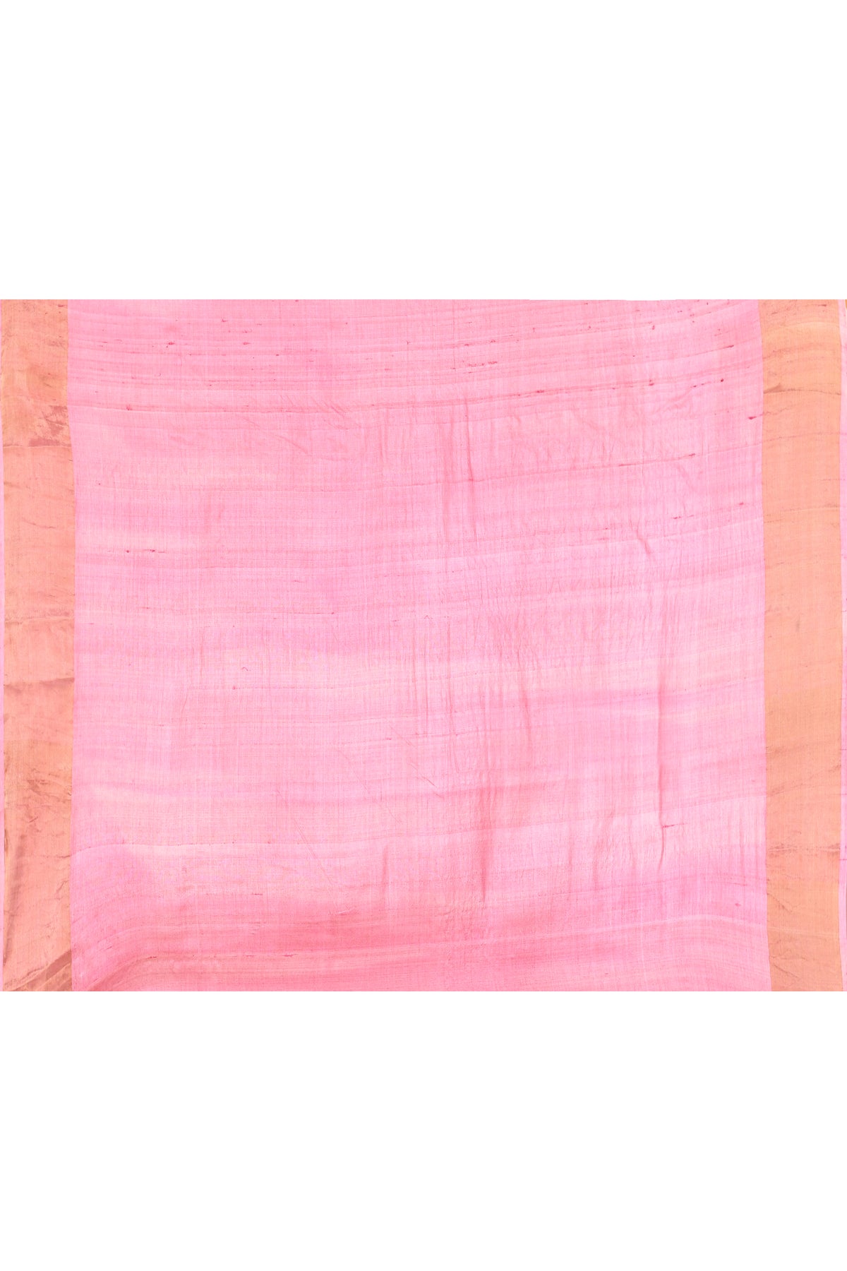 Sage Green Hand Painted Zari Border Pure Silk Mark Certified Tussar Silk Sarees