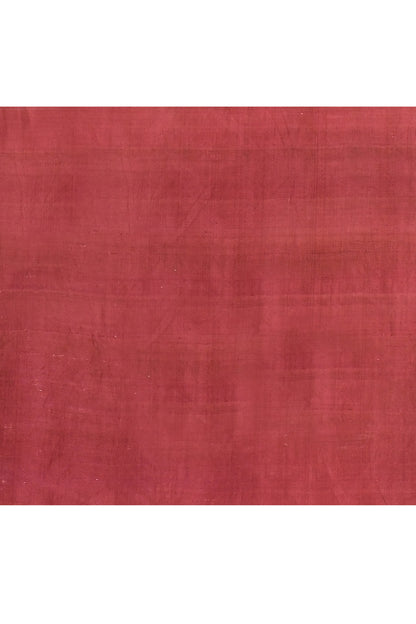 Red White Block Printed Pure Silk Mark Certified Bishnupuri Silk Sarees