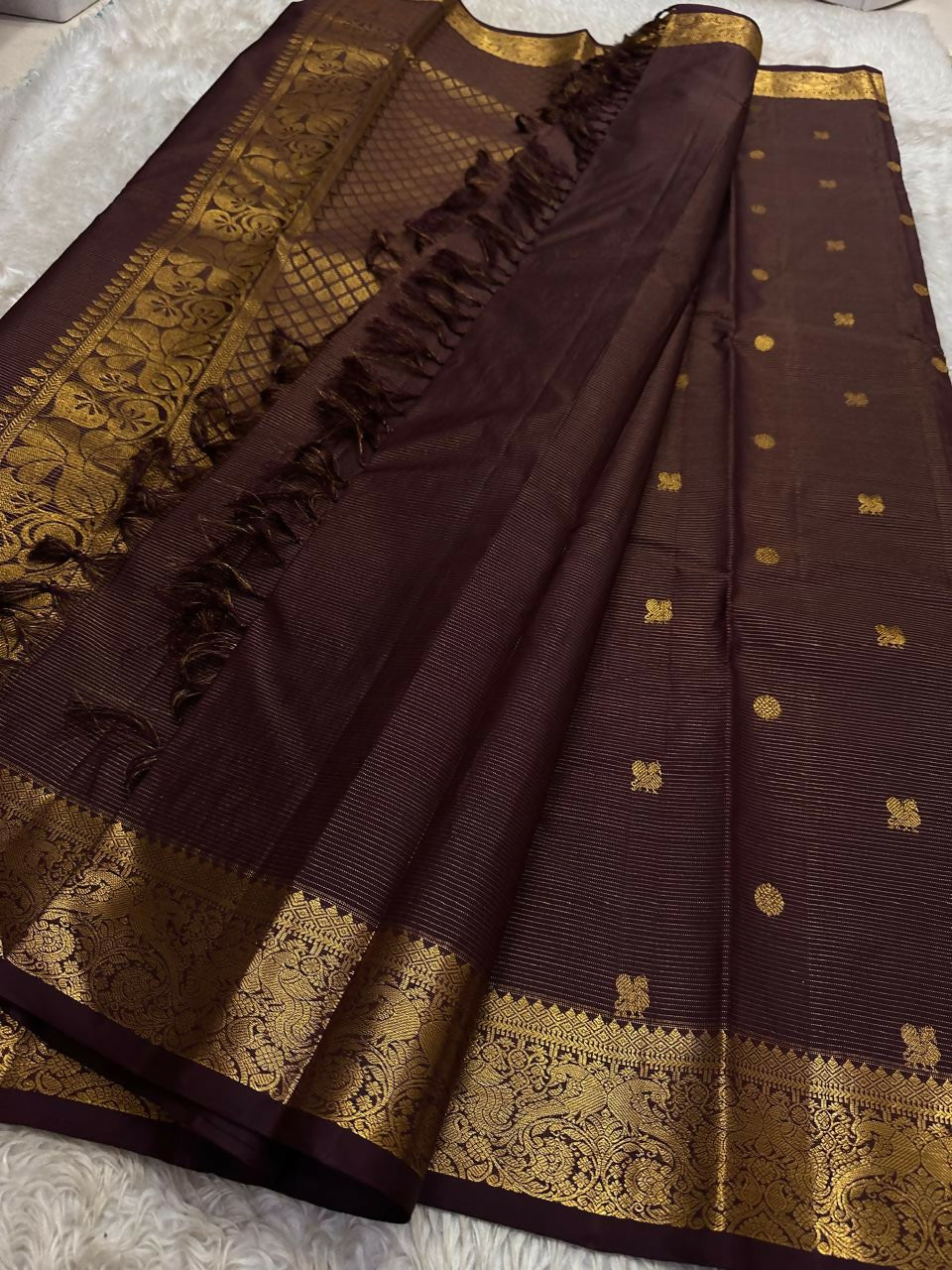 Handloom Kanchipuram Pattu sarees