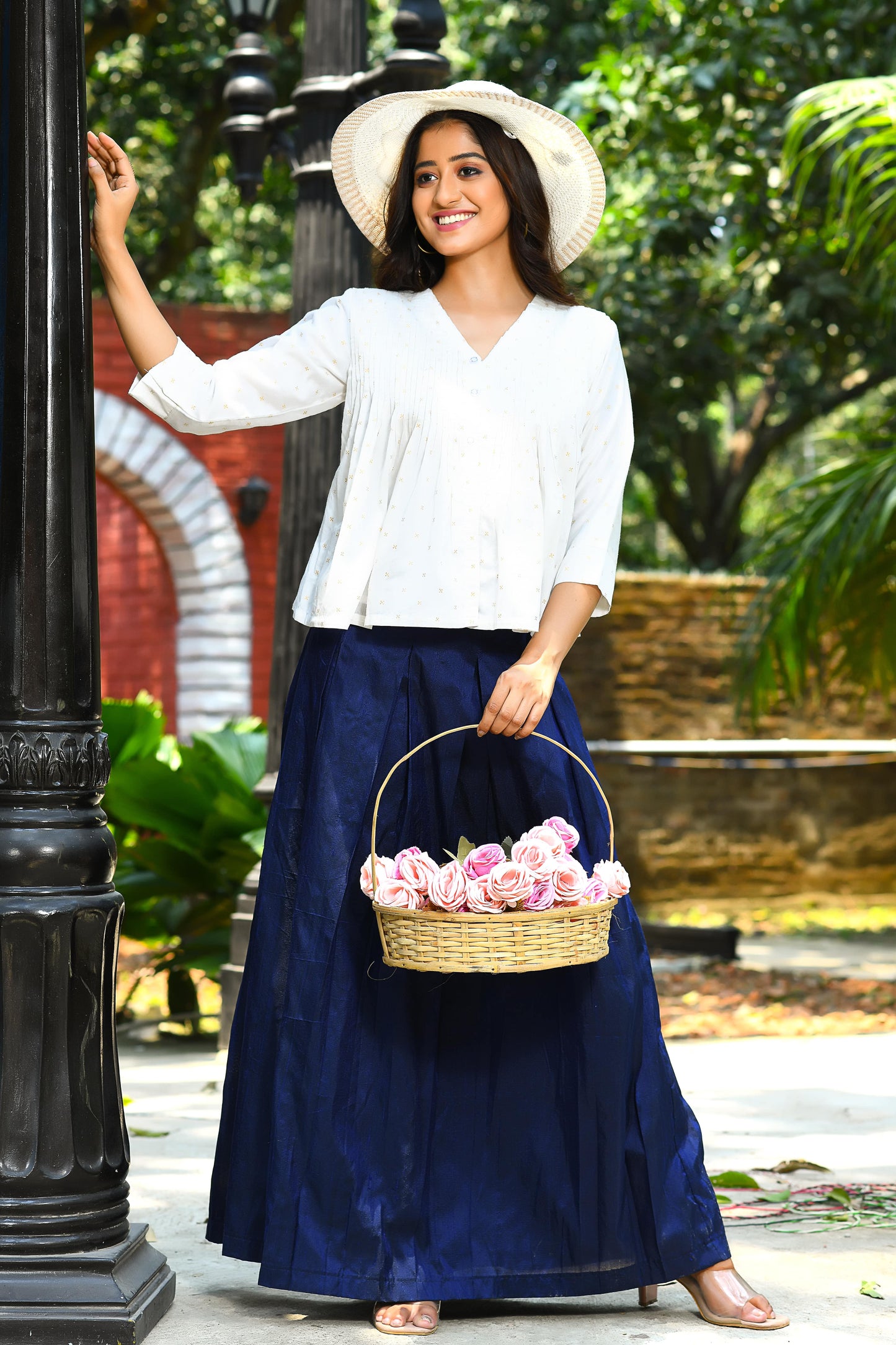 Indo Western Casual Skirt-Top Set