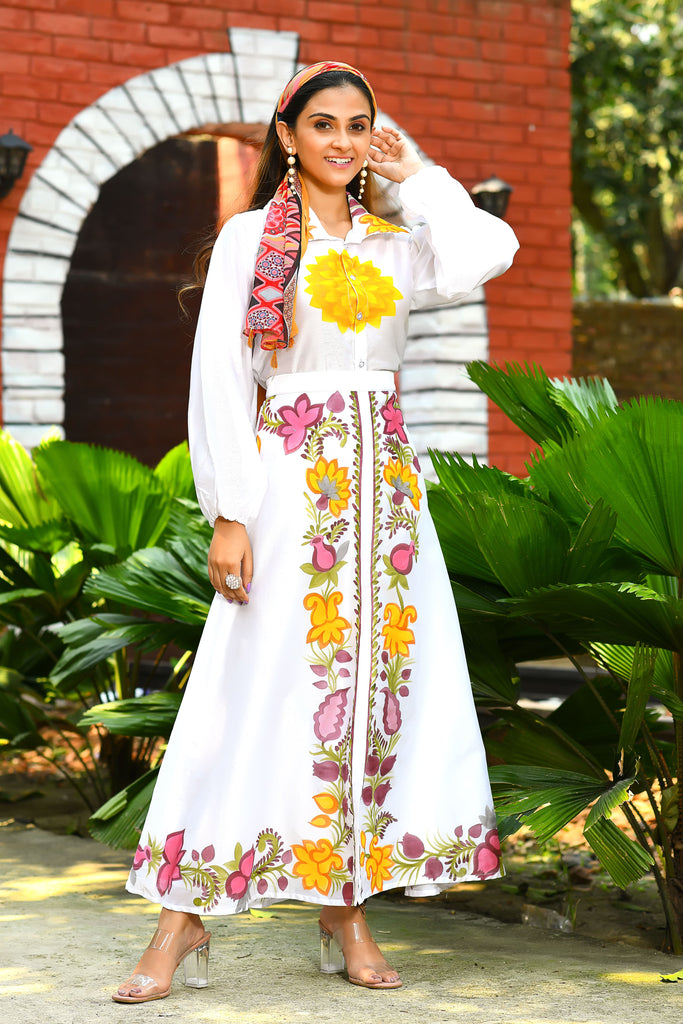 White Indo-Western Women's Tops: Buy Latest Designs Online