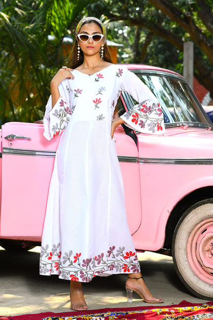 Indo Western Maxi Dress