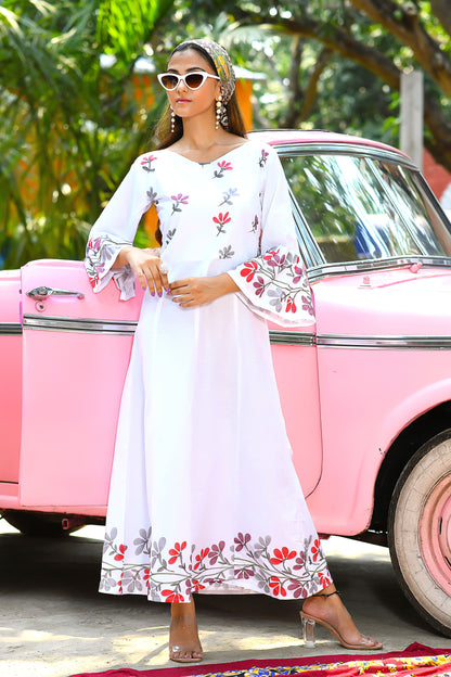 Indo Western Maxi Dress