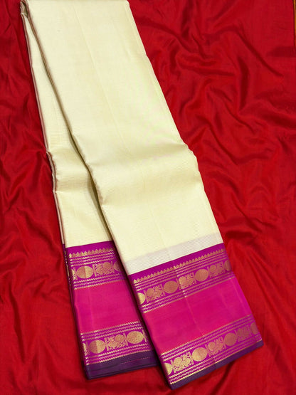 Pure Kanchipuram Handloom Bridal Silk Sarees 2 gram Zari vaira oosi With Silk Mark Certified 27500/-