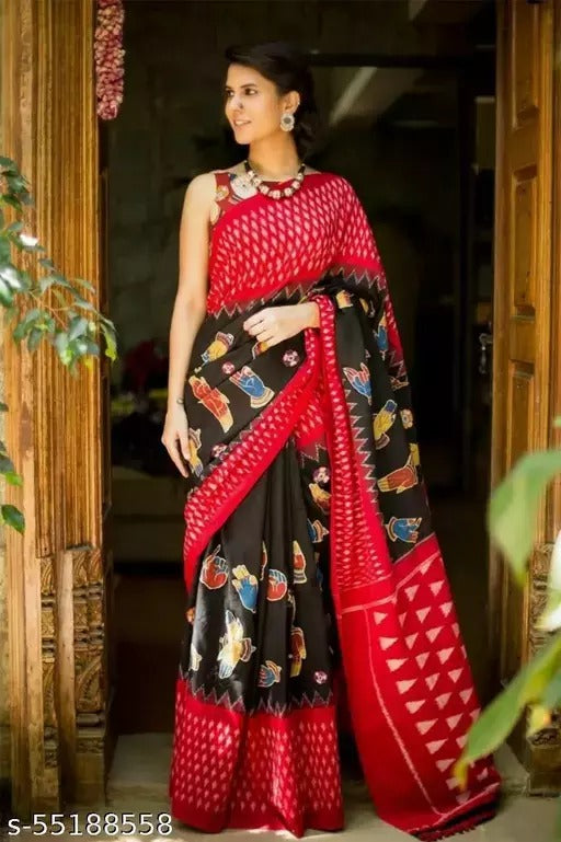 Multi Color Pure Pure Cotton Mulmul Sarees